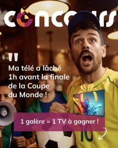 1 TV LG valeur 749 €