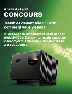 1 vidéoprojecteur Valerion VisionMaster Pro 2 valeur 2 999 €