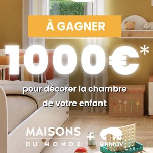 1 bon d'achat "Maison du Monde" de 1000 euros