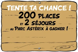 2 séjours pour 4 personnes au Parc Astérix