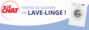 1 lave-linge Bosch 7 kg - 1400 tr/min valeur 430 €