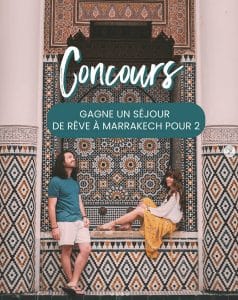 1 séjour pour 2 personnes au Riad Davia à Marrakech valeur 470 €
