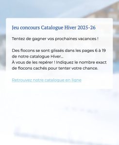 1 séjour pour 4 personnes dans une résidence Odalys Vacances