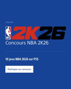 10 jeux vidéo "NBA 2K26" sur PS5
