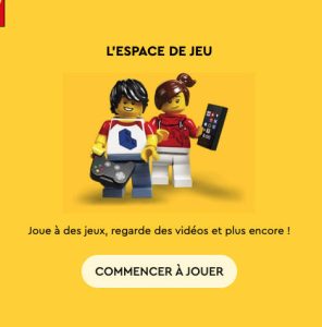 2 listes de cadeaux chez LEGO valeur 1 000 €
