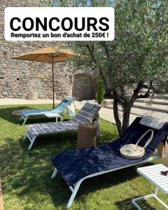 1 bon d'achat "La Scourtinerie" de 250 euros