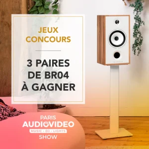 3 paires d'enceintes bibliothèques Borea BR04 valeur 549 €