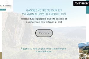 1 séjour de 2 nuits pour 2 personnes dans le gîte "Chez Tante Léontine" à Saint-Affrique (12)