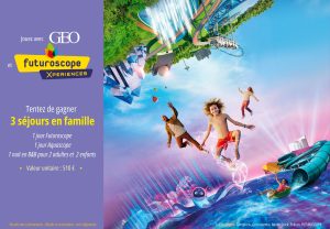 3 séjours pour 2 adultes et 2 enfants au Parc du Futuroscope à Poitiers valeur 510 €