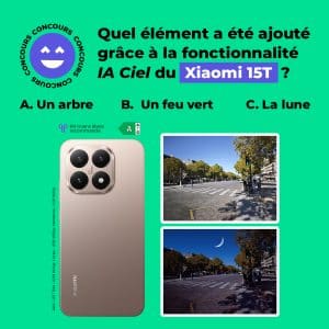 1 smartphone Xiaomi 15T Pro valeur 799 €