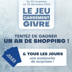 1 bon d'achat "Jules" de 1000 euros