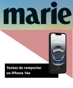 1 iPhone 16e valeur 719 €