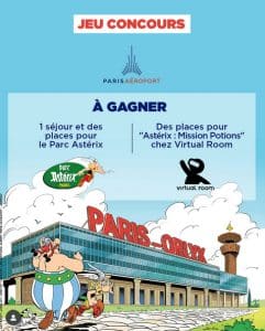 1 séjour pour 4 personnes au Parc Astérix