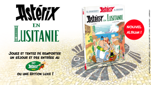 1 séjour pour 4 personnes au Parc Astérix + 1 BD "Astérix en Lusitanie" édition luxe valeur 1 316 €