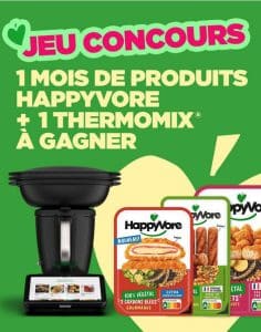 1 lot composé de 1 Thermomix TM7 + 1 mois de produits HappyVore