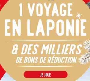 1 voyage en Laponie pour 2 adultes et 2 enfants au départ de Paris (75) valeur 11 336 €