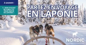 1 bon d'achat de 5000 euros pour un voyage en Laponie valeur 5 000 €