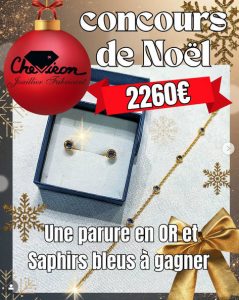 1 lot composé de 1 bracelet en or jaune 18 carats + 1 paire de boucles d'oreilles en or valeur 2 260 €