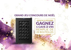 1 cave à vin remplie de 28 bouteilles de vin valeur 480 €