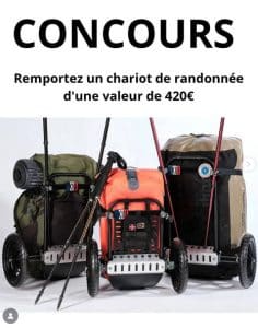 1 chariot de randonnée Model X-Trek Version 3 valeur 420 €