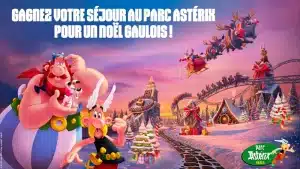 1 séjour de 2 jours pour 4 personnes au Parc Astérix