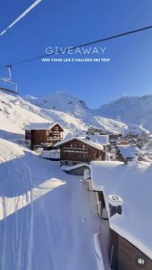 1 séjour au ski pour 4 personnes au domaine Les 3 Vallées dans les Alpes (forfaits inclus)