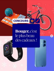 2 lots composés de 1 vélo électrique + 1 iPhone 17 256 Go + 1 Apple Watch + 1 kit AXA Prévention valeur 2 600 €