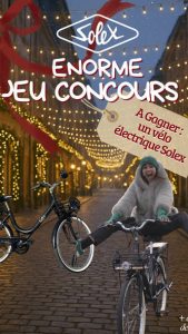 1 vélo électrique Solex valeur 1 999 €