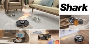 2 aspirateurs robots laveurs Shark PowerDetect NeverTouch valeur 700 €