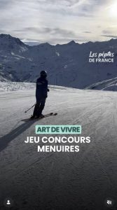 1 hébergement d'une semaine pour 8 personnes aux Menuires (proche des pistesde ski)
