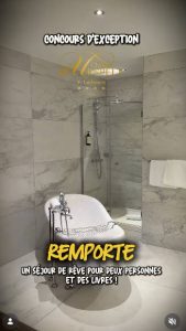 1 séjour pour 2 personnes au château d'Urspelt au Luxembourg + 1 dîner + 1 bon d'achat "Spa Nuxe" de 120 euros + 50 euros pour des livres au choix