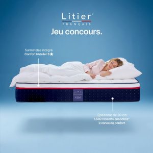 1 matelas Pro Hôtel Impérial valeur 1 671 €