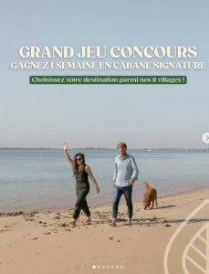 1 séjour d'une semaine pour 4 personnes en cabane/cottage signature chez Slow Village