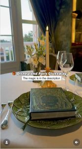 1 lot composé de 2 entrées pour Disneyland Paris (75) + 2 menus dégustation au restaurant gastronomique "La Forêt Secrète"