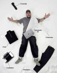 1 ensemble Celio + une cafetière et…. un MacBook Air !!!!