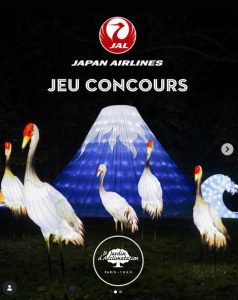 1 lot de 2 vols A/R à destination du Japon