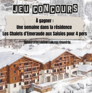1 semaine au ski pour 4 aux Saisies dans la résidence Les Chalets d'Emeraude
