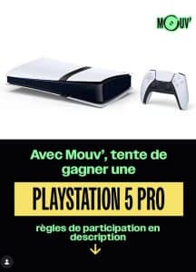 Tentez de gagner une PS5 PRO