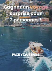 Voyage de 2 nuits en Europe pour 2 personnes hébergement + transport valeur 840€