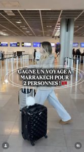 1 voyage de 7 nuits pour 2 personnes avec petits déjeuners à Marrakech (vols + hôtel)