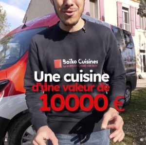 1 cuisine installée par Boiko Cuisines (10 000 euros)