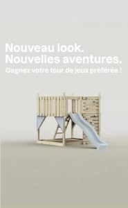1 bon d'achat "Outdoortoys" de 1 000 € pour l'aire de jeux de vos rêves