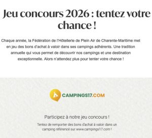 1 bon d'achat de 500€, 1 bon d'achat de 300€ et 3 bons d'achat de 200€