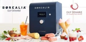 1 turbine à glace et yaourtière Borealia valeur 799 €