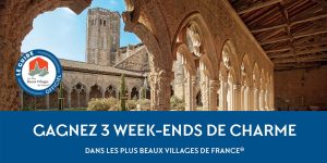 3 week-ends pour 2 personnes dans les plus beaux villages de France valeur 564 €