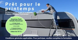 1 lot composé de 1 échelle Tripode + 1 sac à outils valeur 707 €