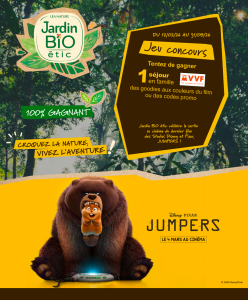 3 séjours en famille VVF d'une semaine pour 4/5 personnes valeur 1 500 €