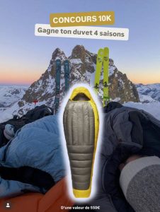 1 duvet Sea to Summit Spark -9°C valeur 550 €