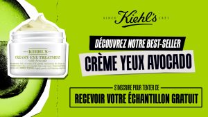 5000 échantillons de la crème yeux Avocado Kiehl's