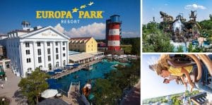 2 séjours de 2 jours pour 4 personnes à Europa-Park en Allemagne valeur 906 €